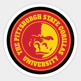 the great pittsburgh gorilas team Sticker